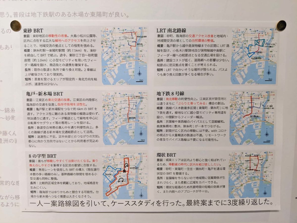 企画展「危機の中の都市 COVID-19と東京2050(β)」画像