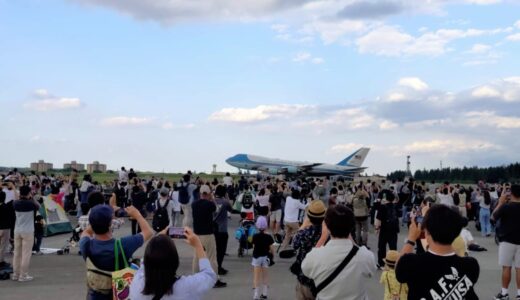 在日米空軍の横田基地、日米友好祭でエアフォースワンを見た！