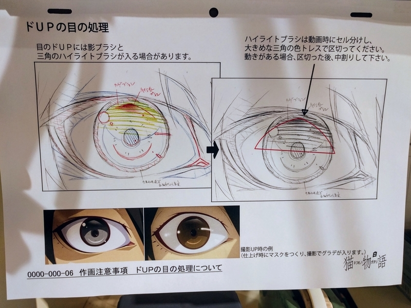 シャフトによる目のドUP処理の解説